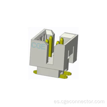 SMT Tipo vertical conector de encabezado de caja de pegatina en pie